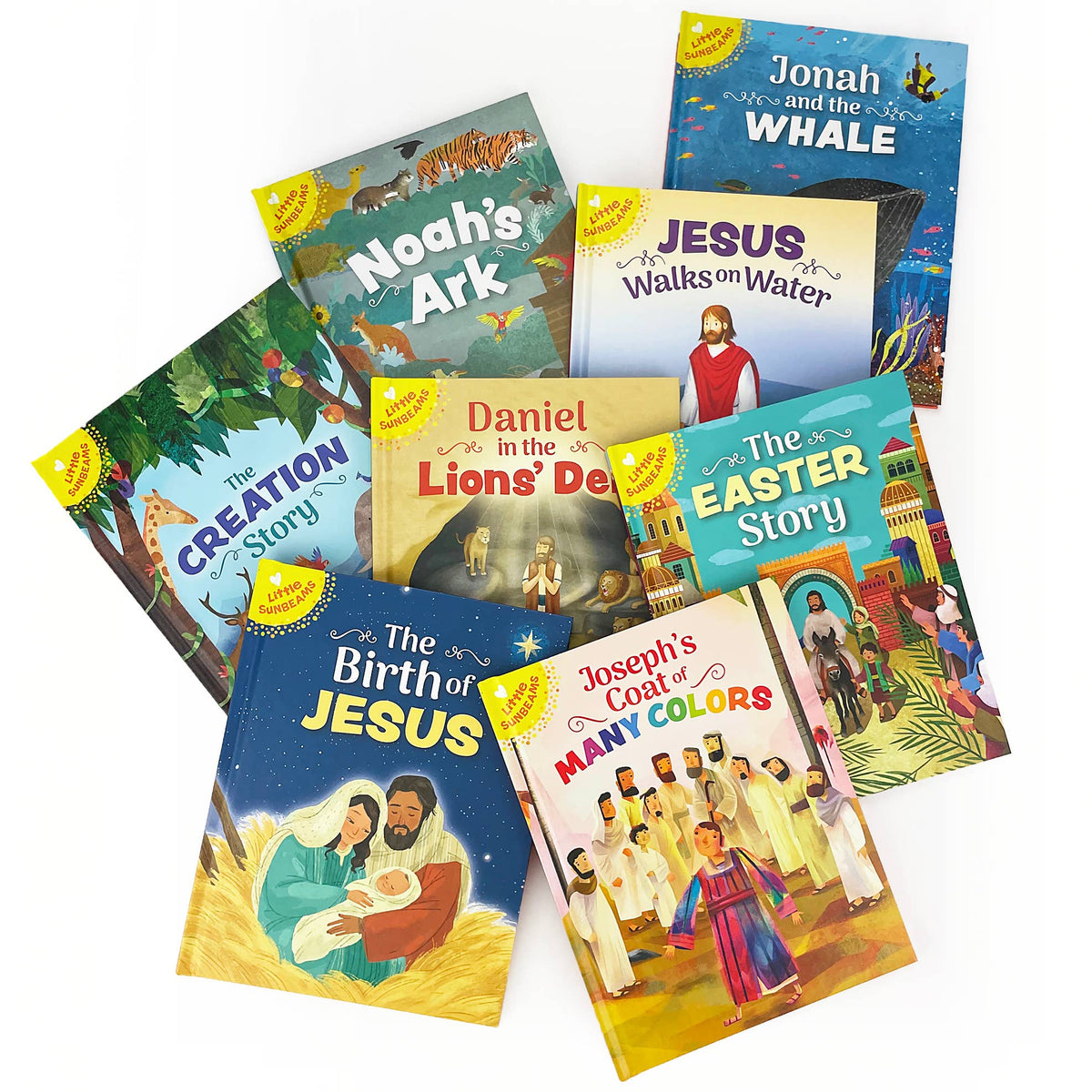 Best-Loved Bible Stories 8-Book Children's Library Set