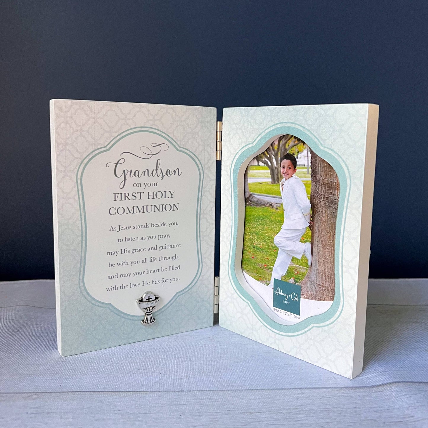 Communion Frame for Grandson