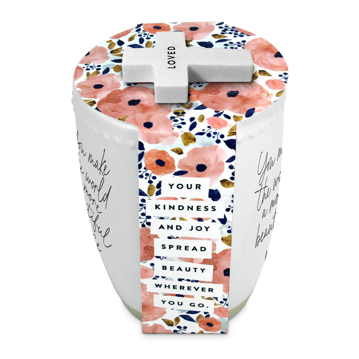 Wrapped In Love Mug with Cross Loved