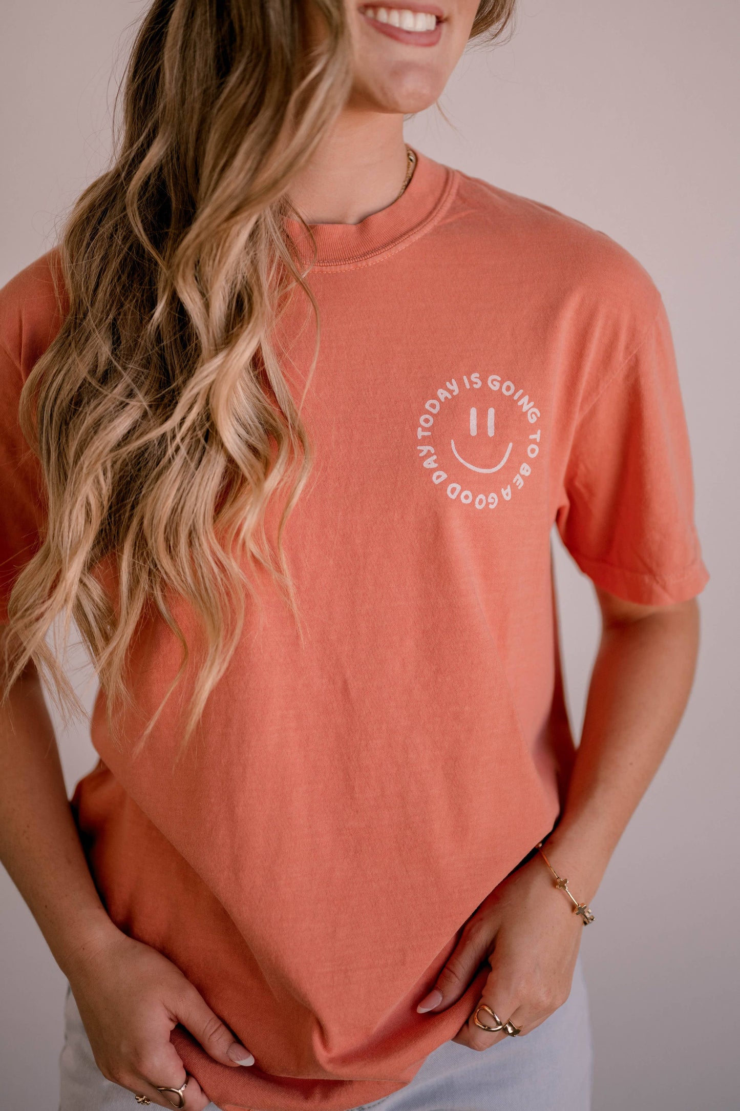 Good Day Tee - Terracotta (CLOSEOUT)