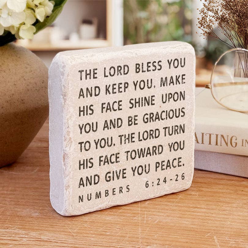 635 | Numbers 6:24-26 Stone Block