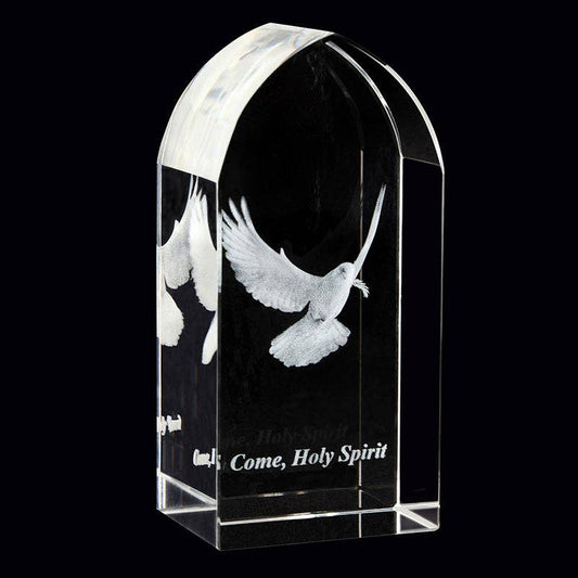 Etched Glass - Holy Spirit