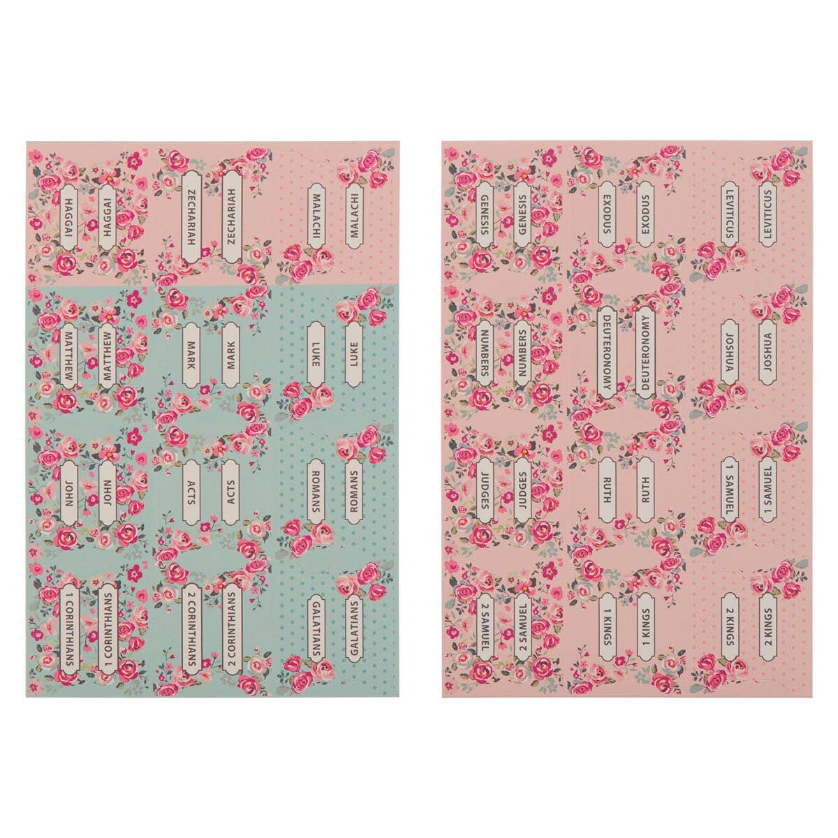 Floral Tabs (Christian Bibles)