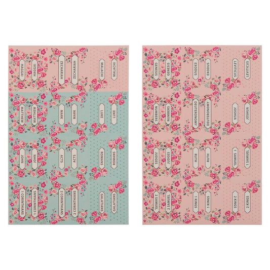 Floral Tabs (Christian Bibles)