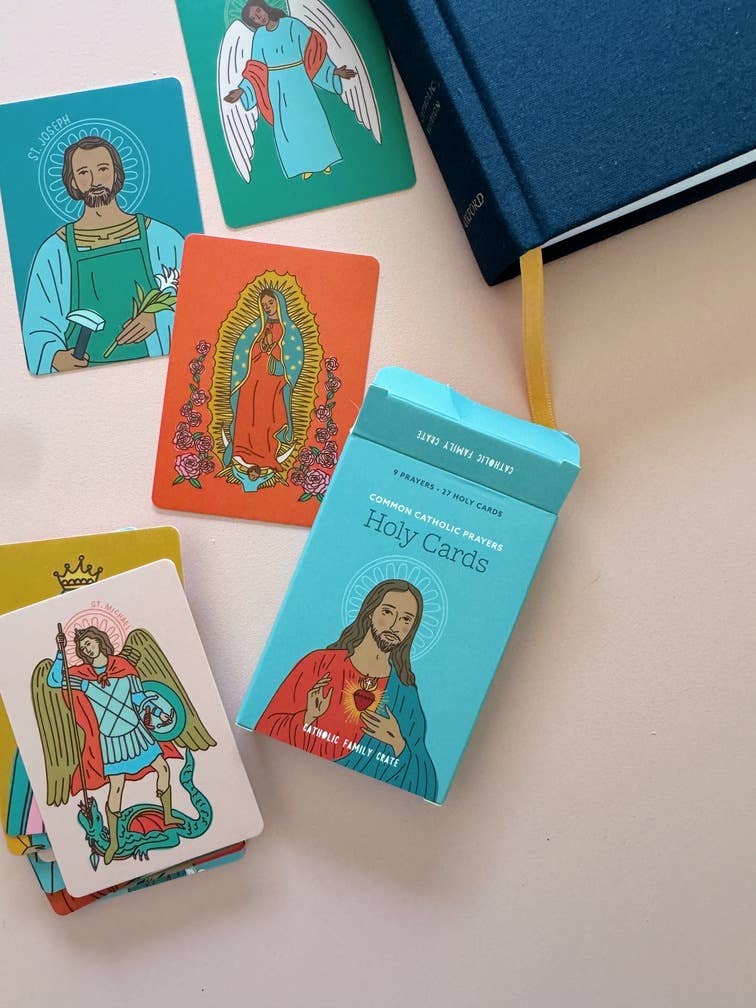 Catholic Prayers Cards (27 cards)