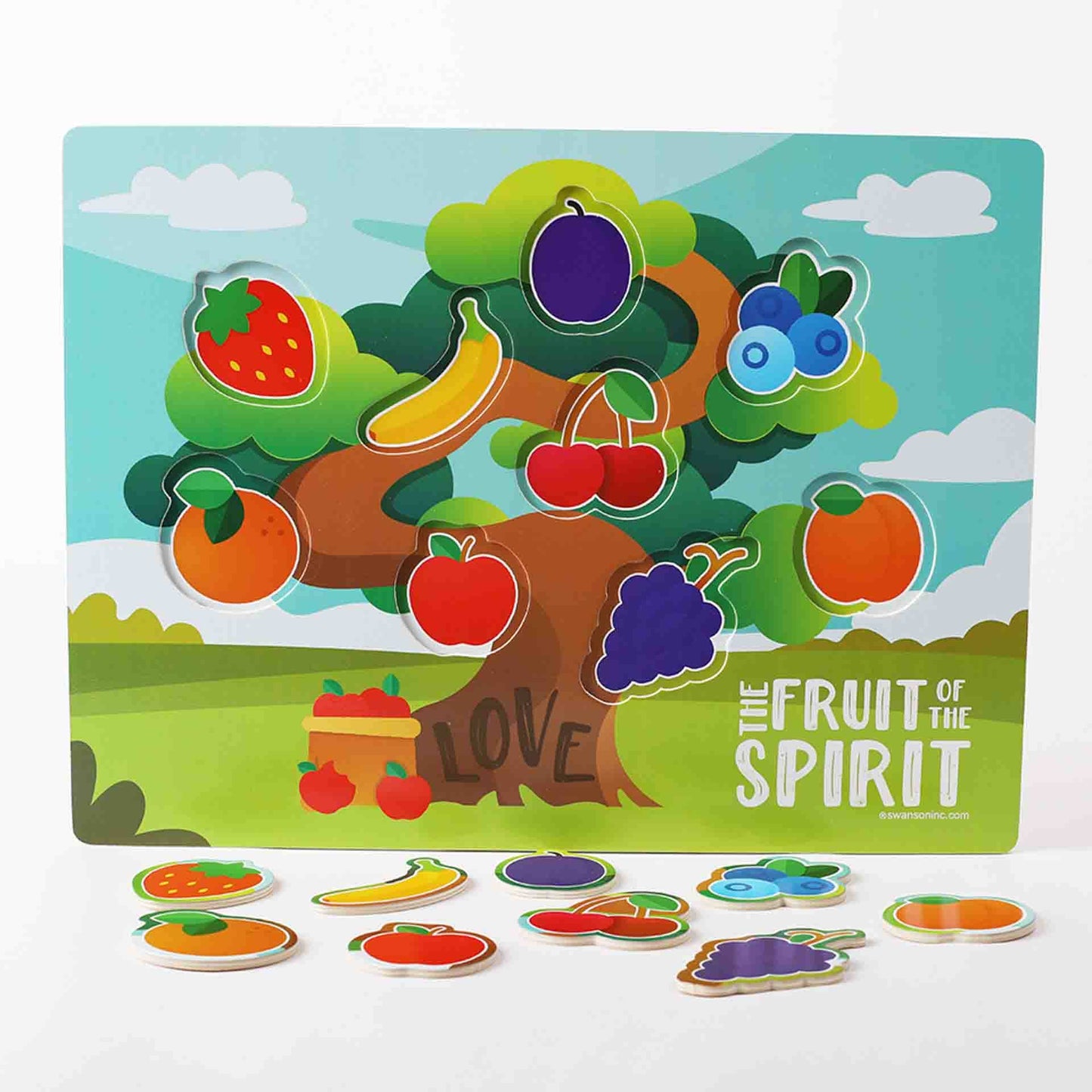 Fruit of the Spirit Wood Puzzle