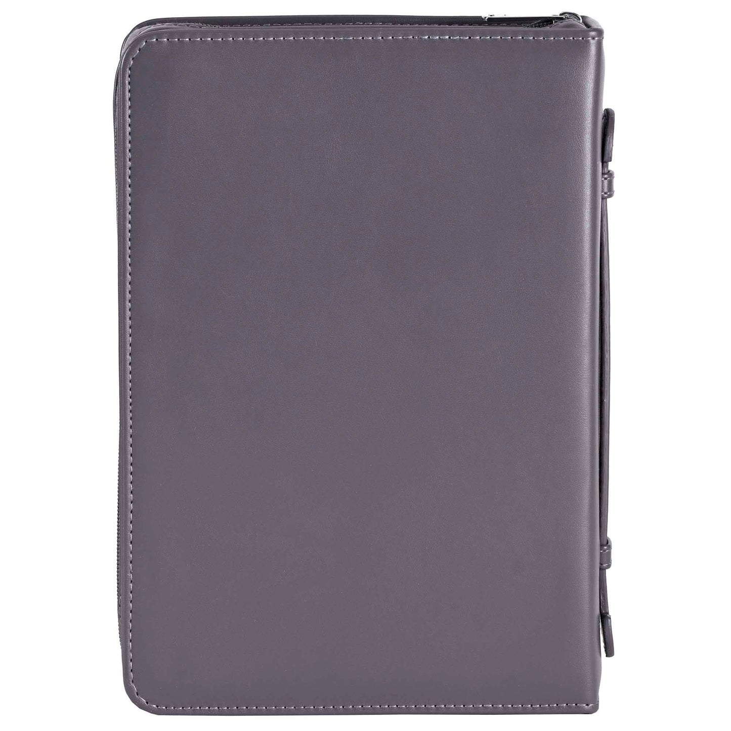 White Dove Bible Case Embossed Dove Gray XLarge