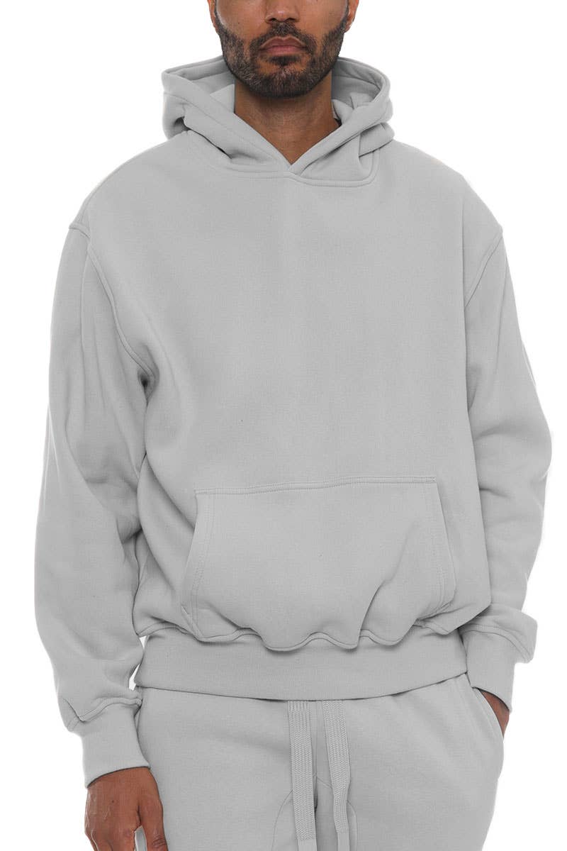 Premium Cotton Blend Solid Hoodie Sweater