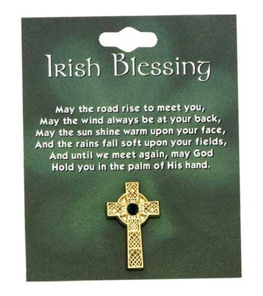 Celtic Cross Lapel Pin