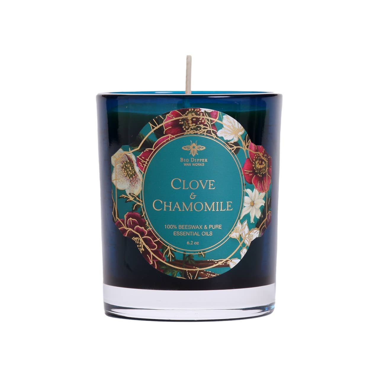 Glass Candles – Pure Beeswax – Winter Garden Collection