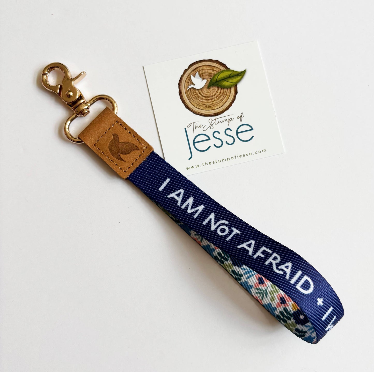 St. Joan of Arc wristlet keychain | Catholic gift | Catholic