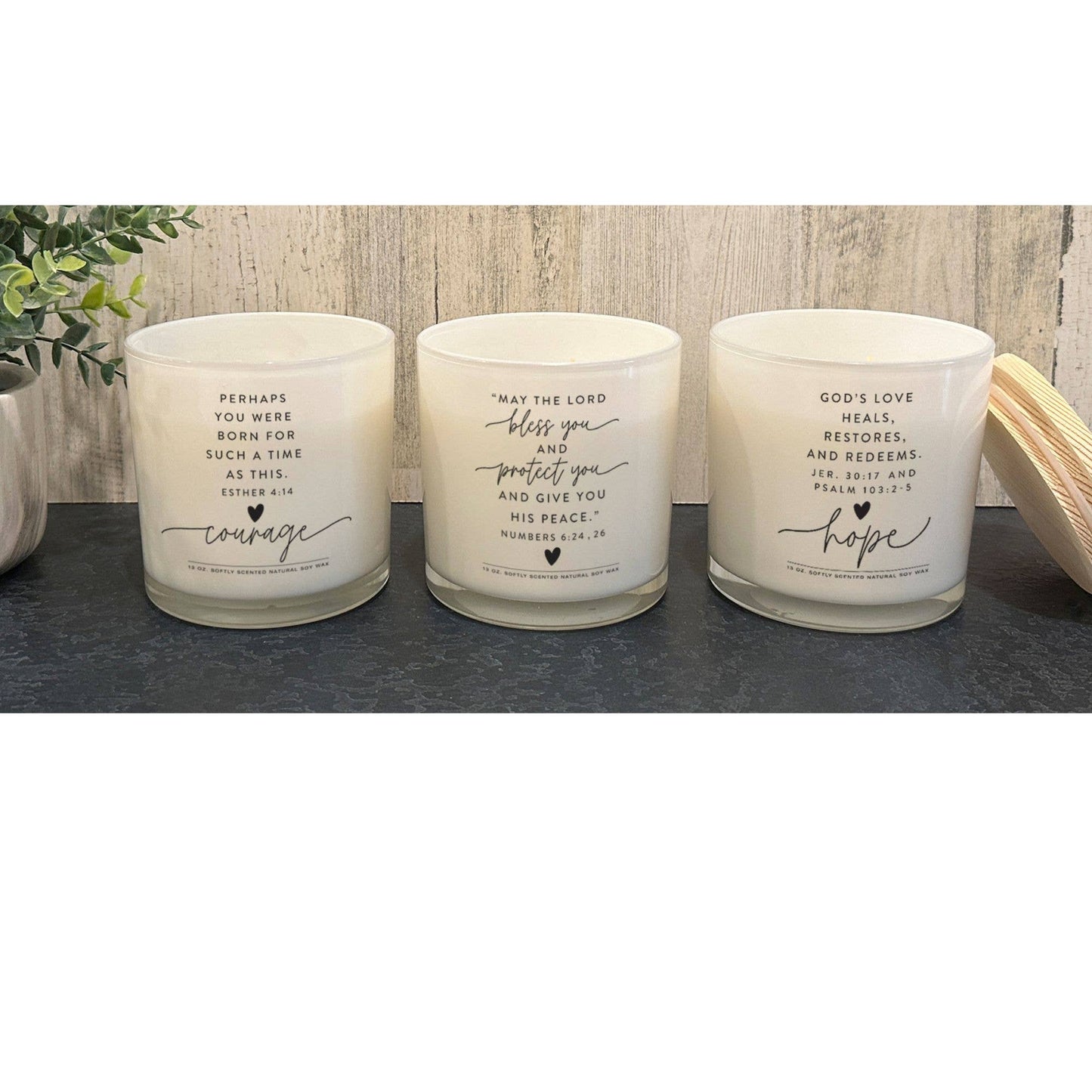 LCP Soy Candle May The Lord Bless You 13Oz