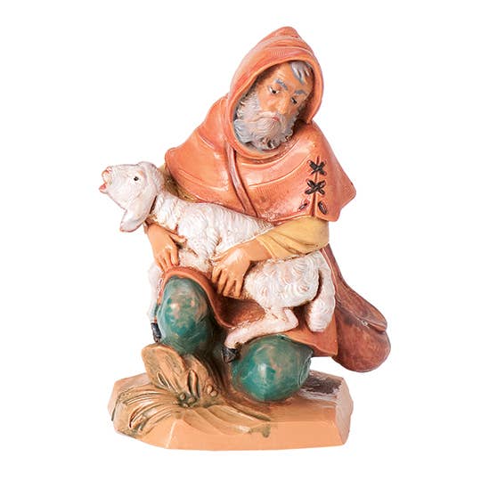 Fontanini 5" Scale Jeremiah, Shepherd Nativity Figure