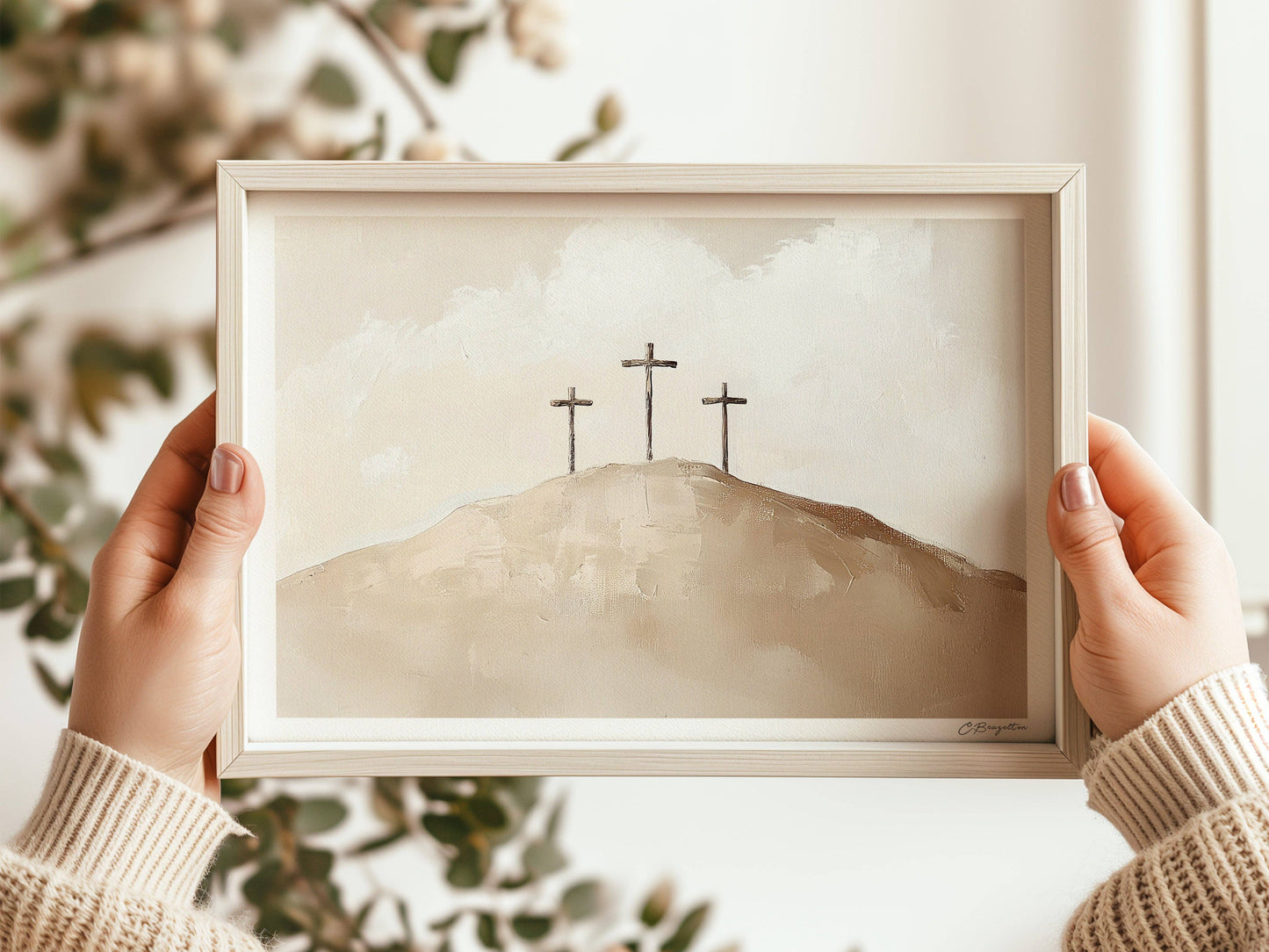 Calvary | Signed Handmade Art Print