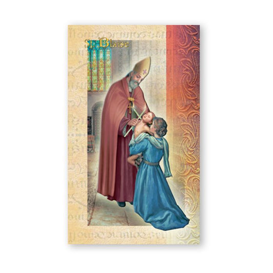 St. Blaise Biography Card