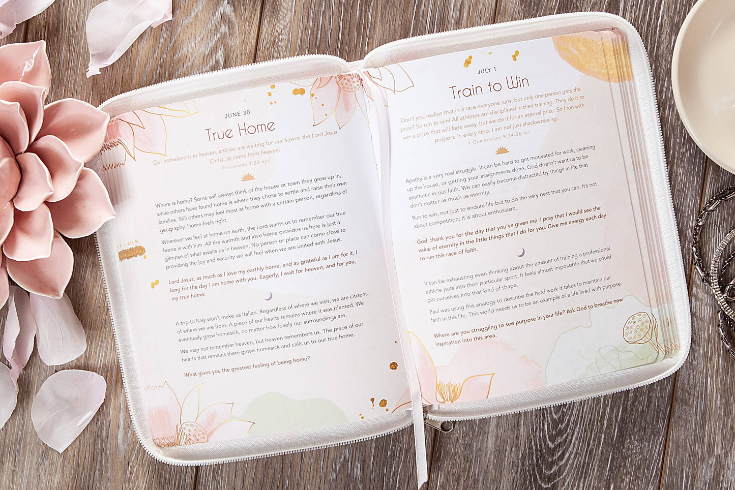 Be Still and Know Morning & Evening Zip Devotional