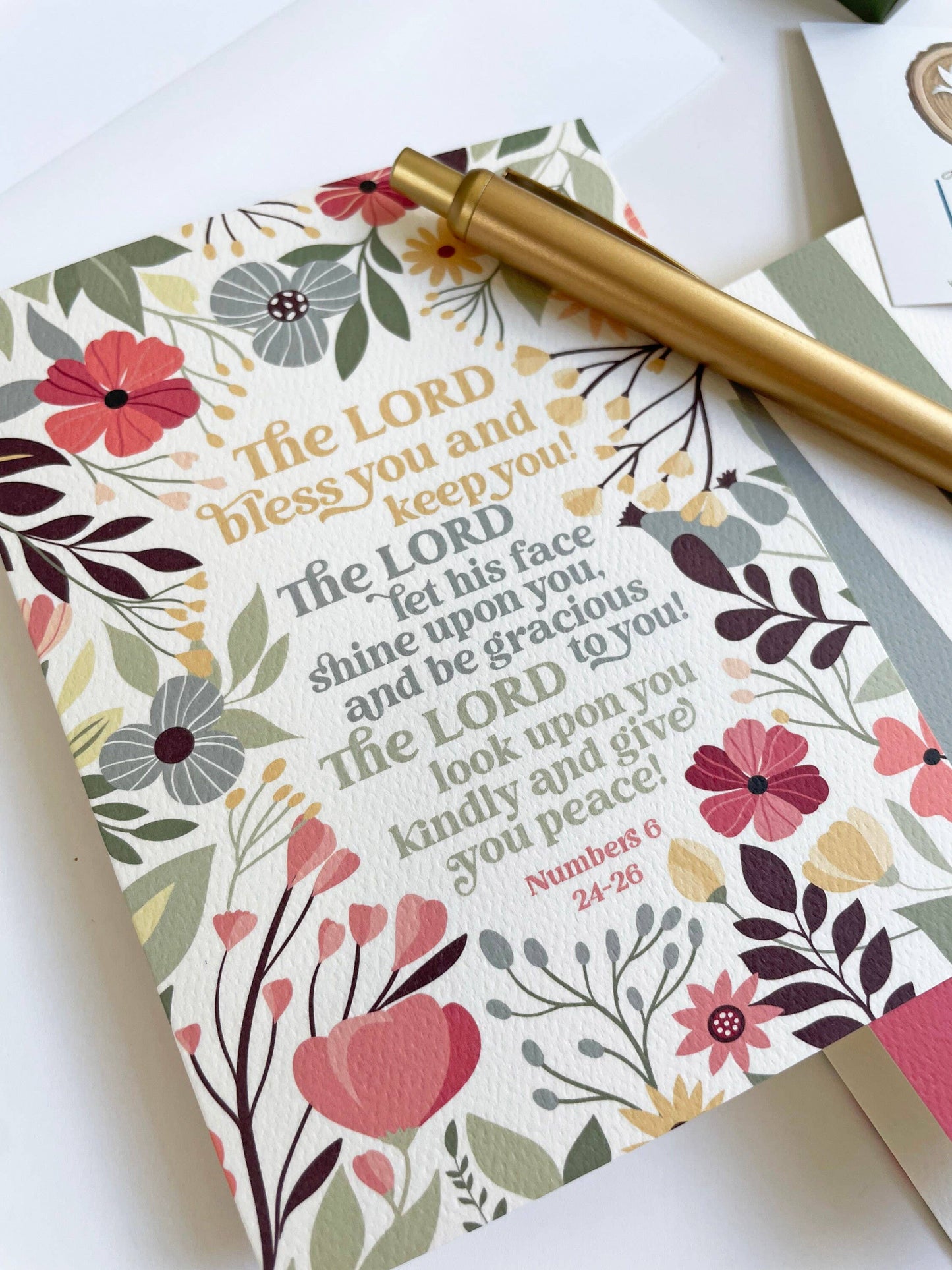 Blessing Greeting Card I Catholic Greeting Card