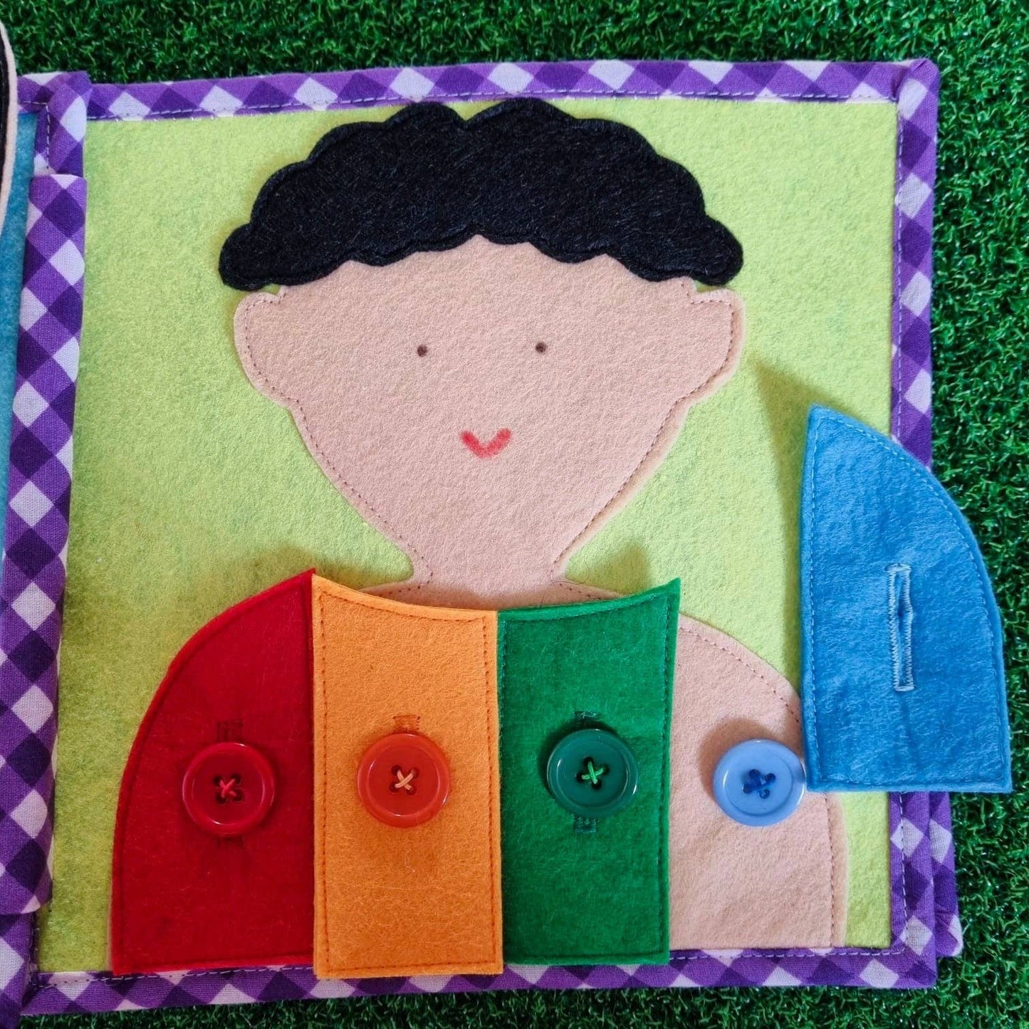 A Kids bible busy book, Interactive Kids Bible ,baptism gift