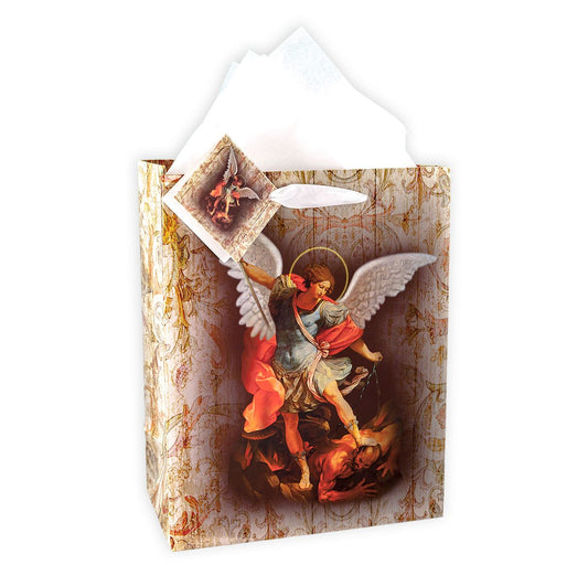 St. Michael Gift Bag with Tissue