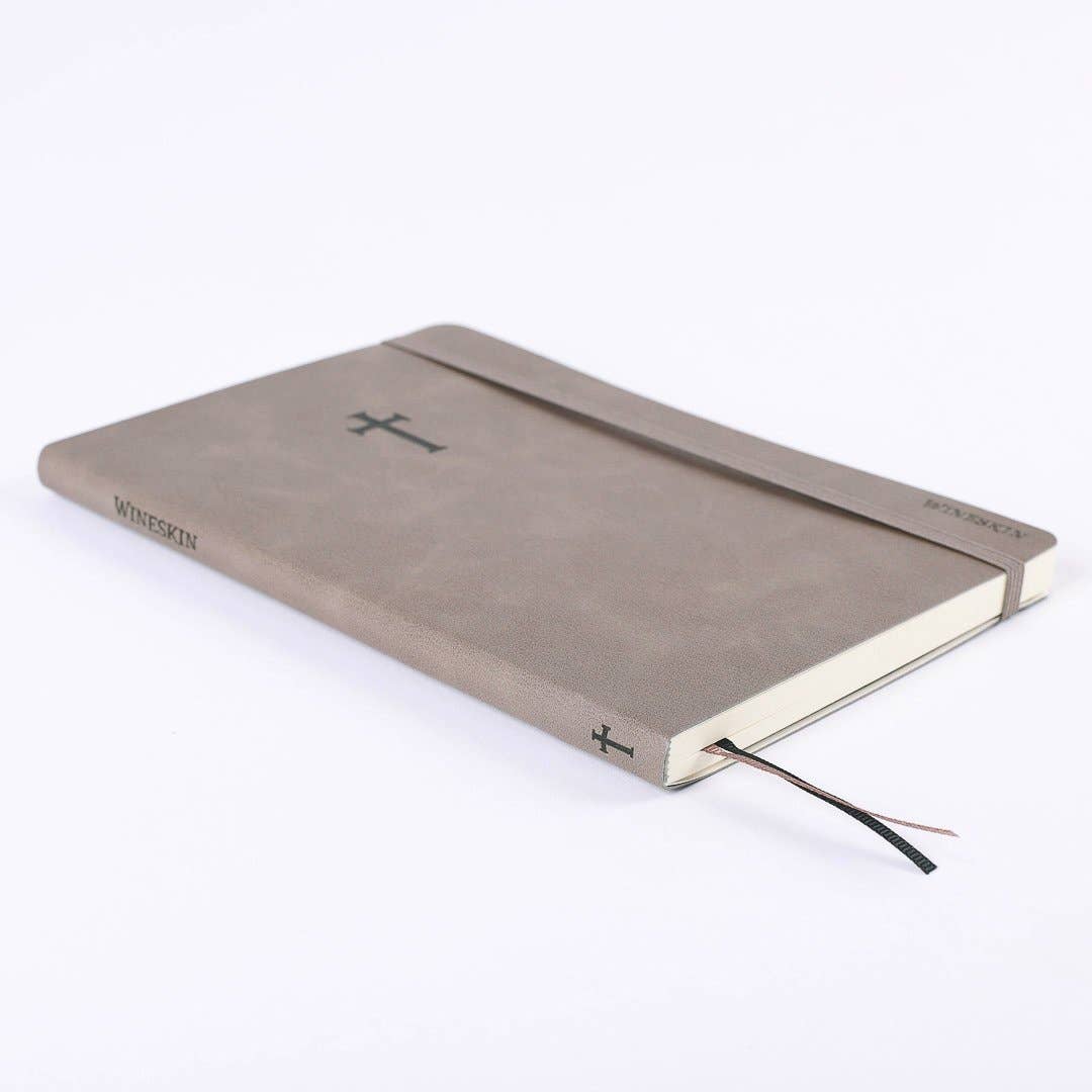 Soft Cover Grey Wineskin Journal