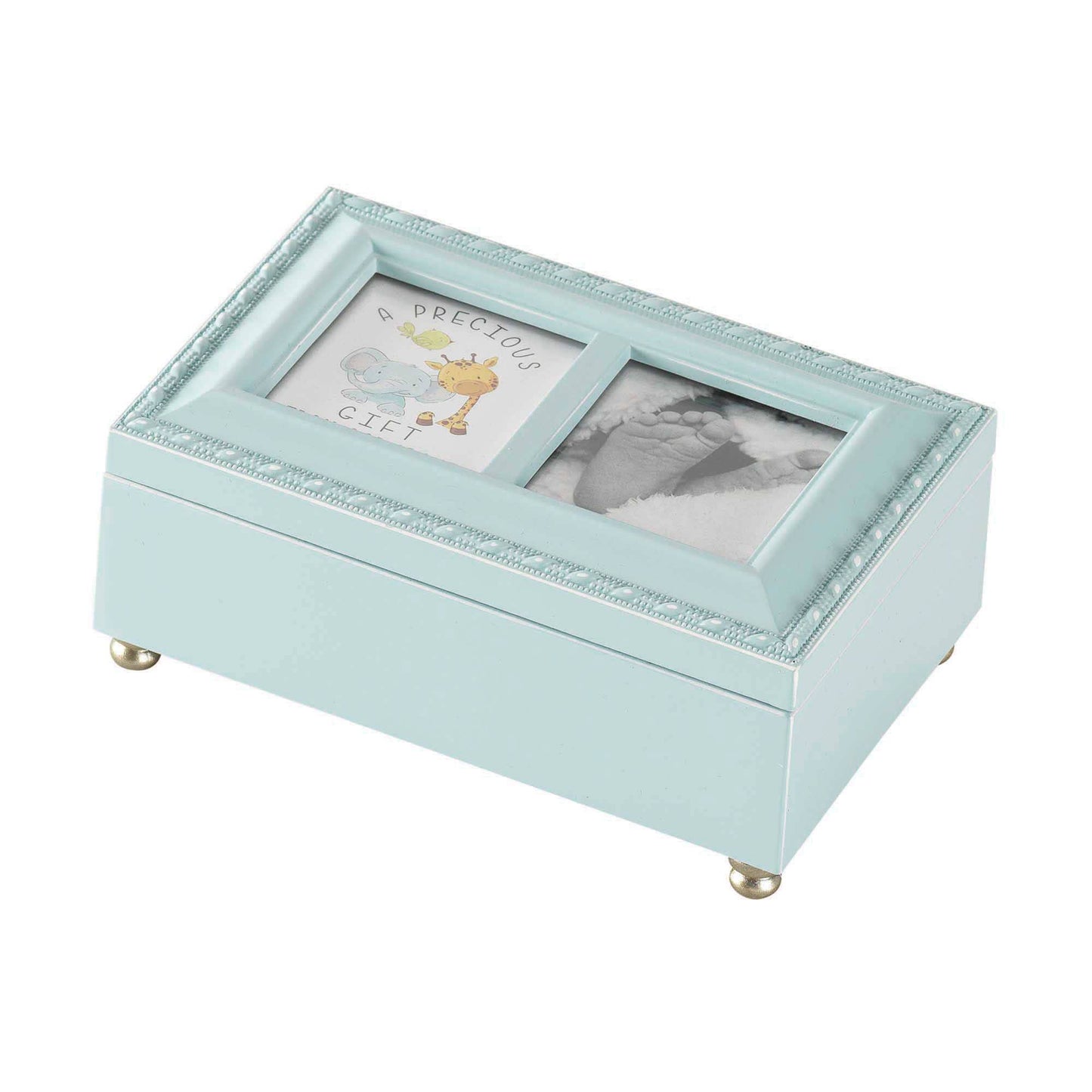 Precious Little One Blue Music Box