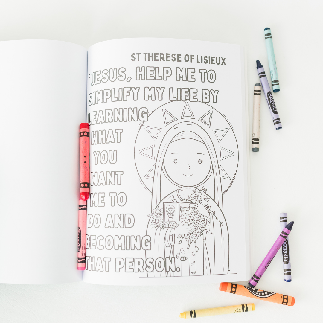 The Adoration Coloring Book from Catholic Sprouts