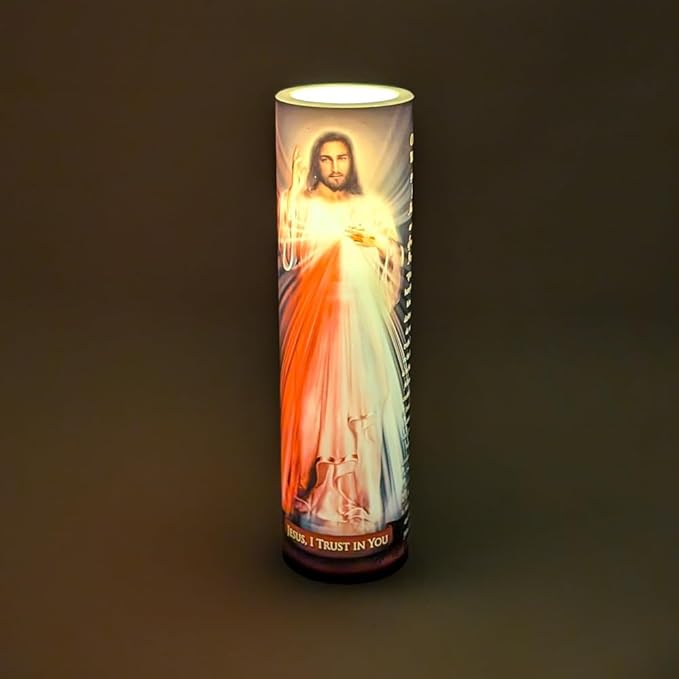 Flameless Candle Divine Mercy