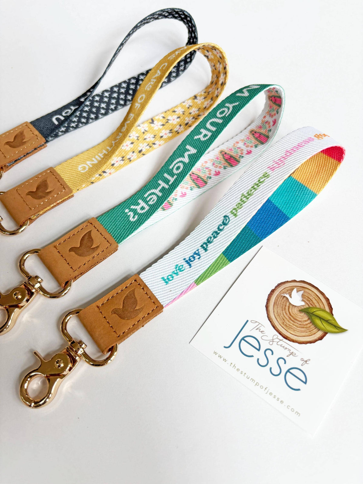 Jesus I Surrender Wristlet Keychain