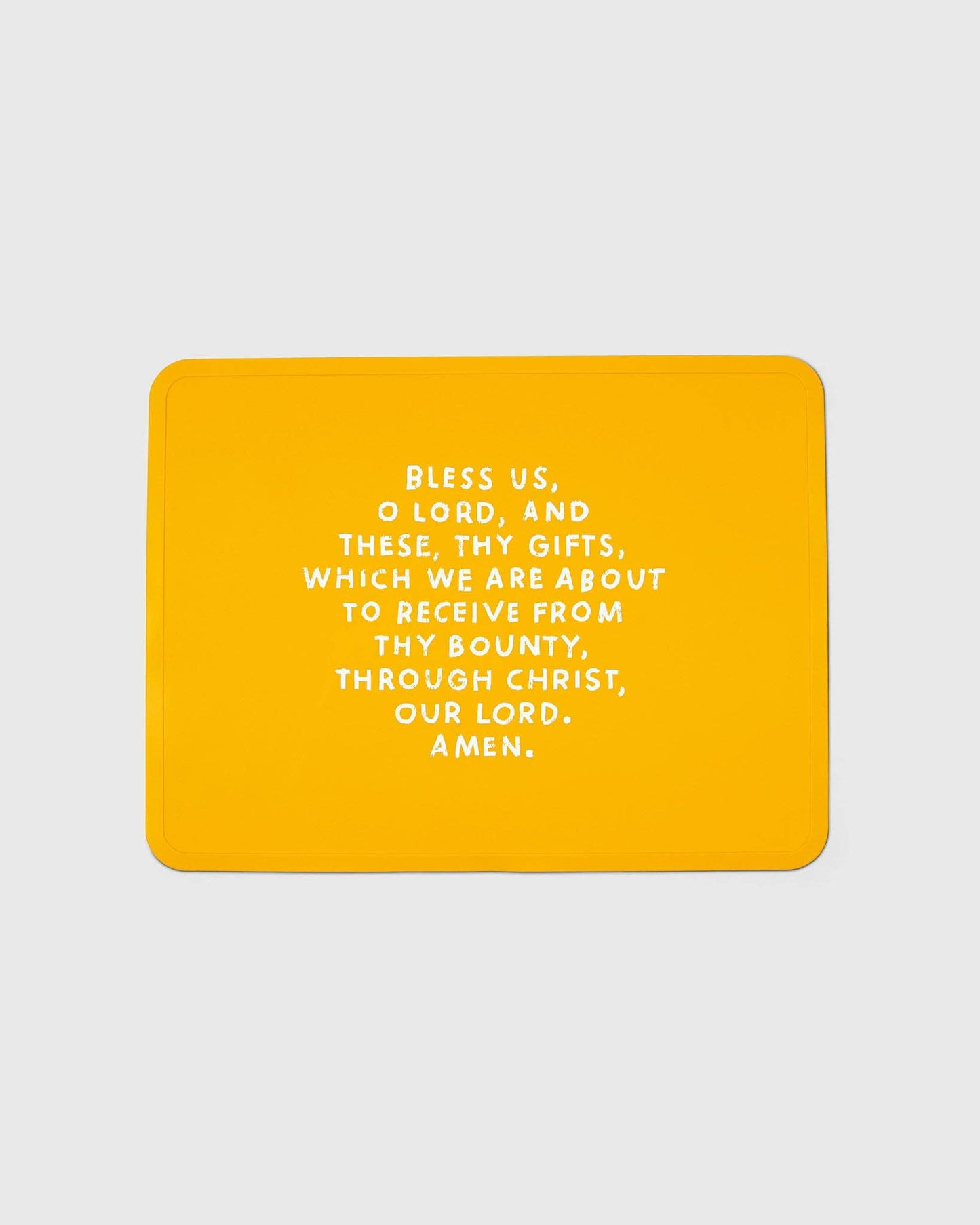 Meal Blessing Silicone Placemat