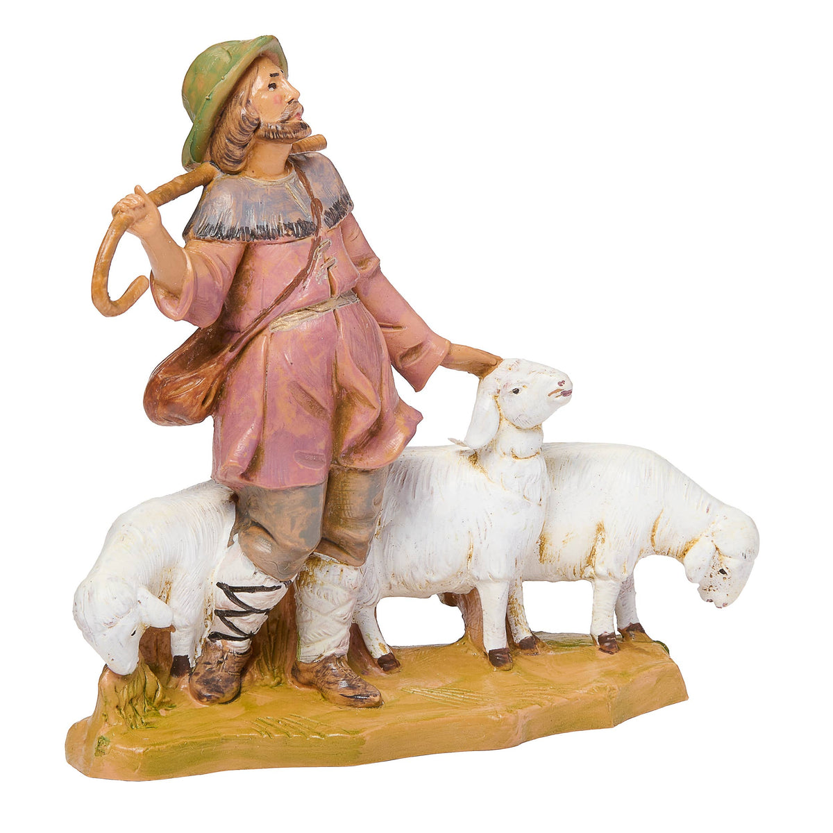 Fontanini 5" Scale Elijah, Shepherd Nativity Figure
