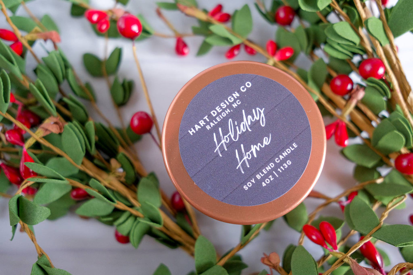 Holiday Home Candle | Bright Christmas Holiday Collection