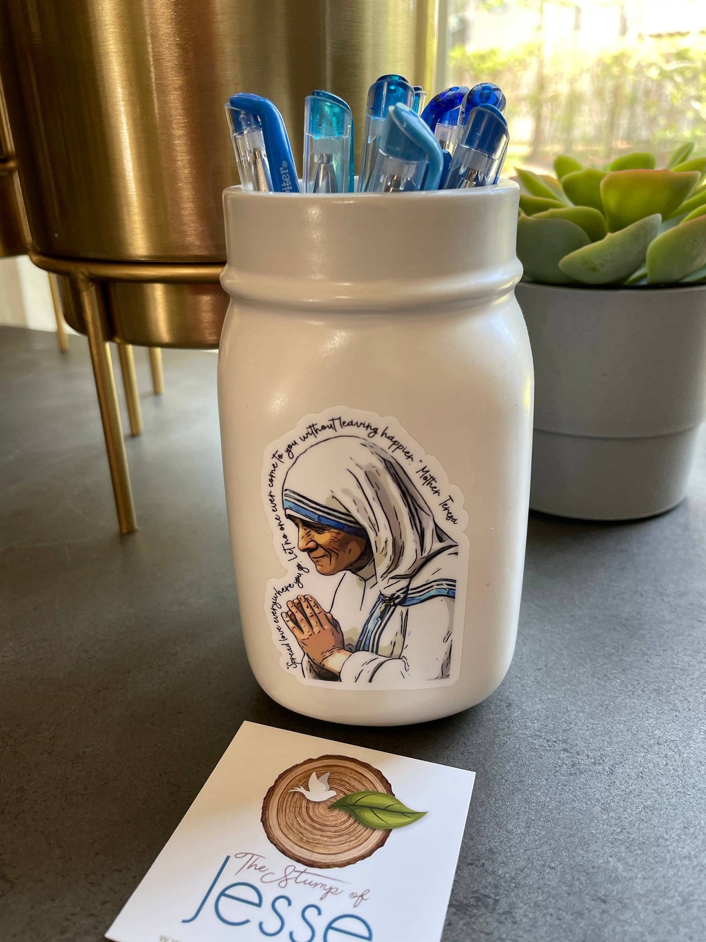 Mother Teresa of Calcutta Catholic Sticker