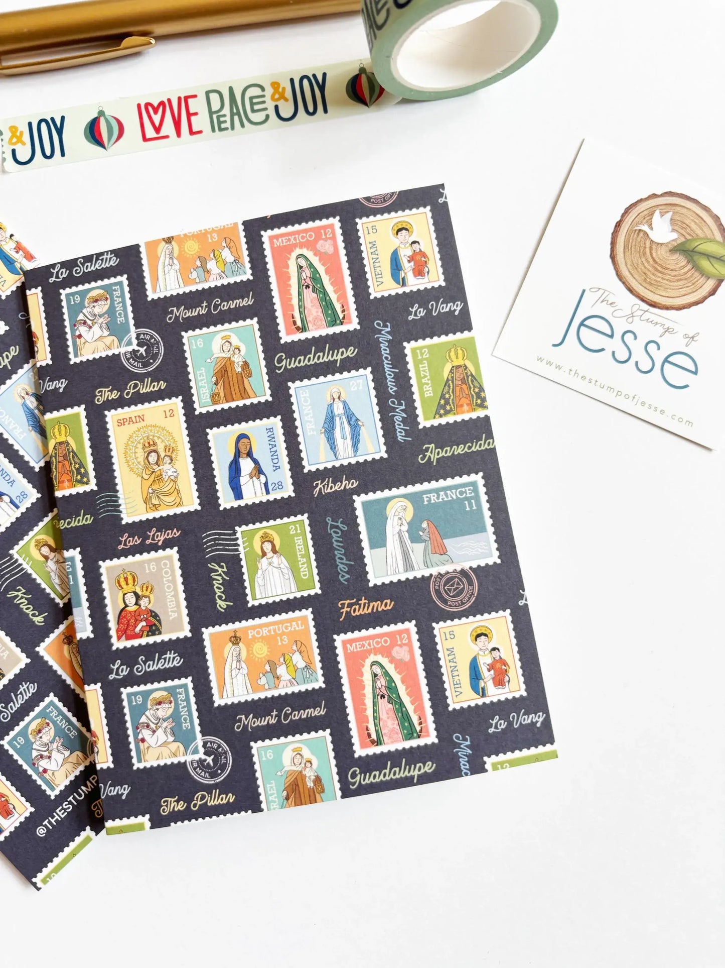 Ave Maria Post Greeting Card