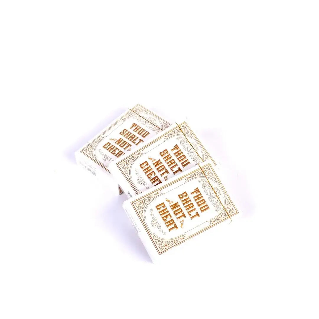 Thou Shalt Not Cheat Playing Cards