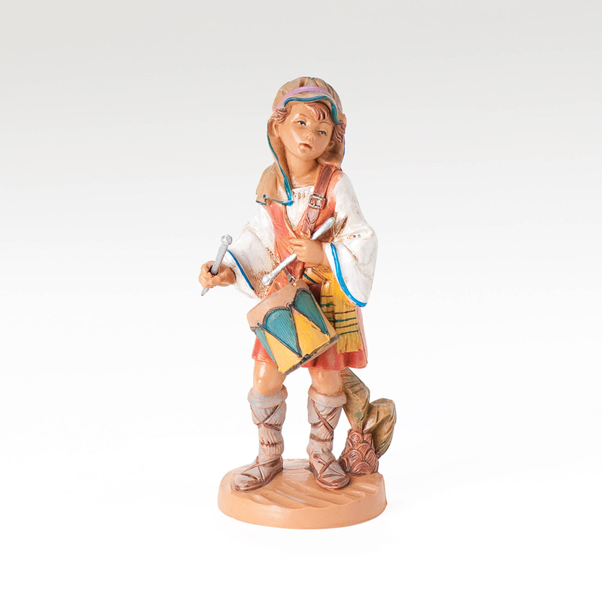 Fontanini 5" Scale Jareth, Drummer Boy Nativity Figure