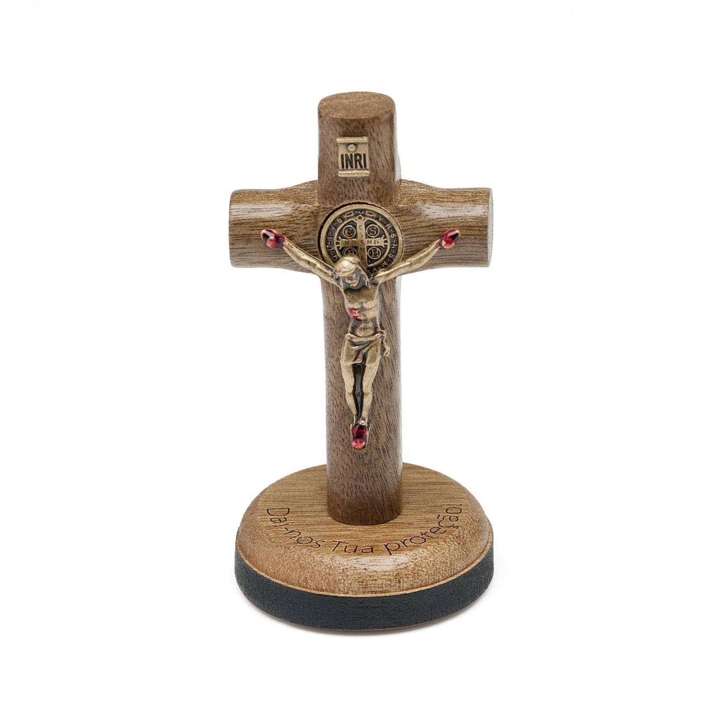 St Benedict Wooden Car Cross