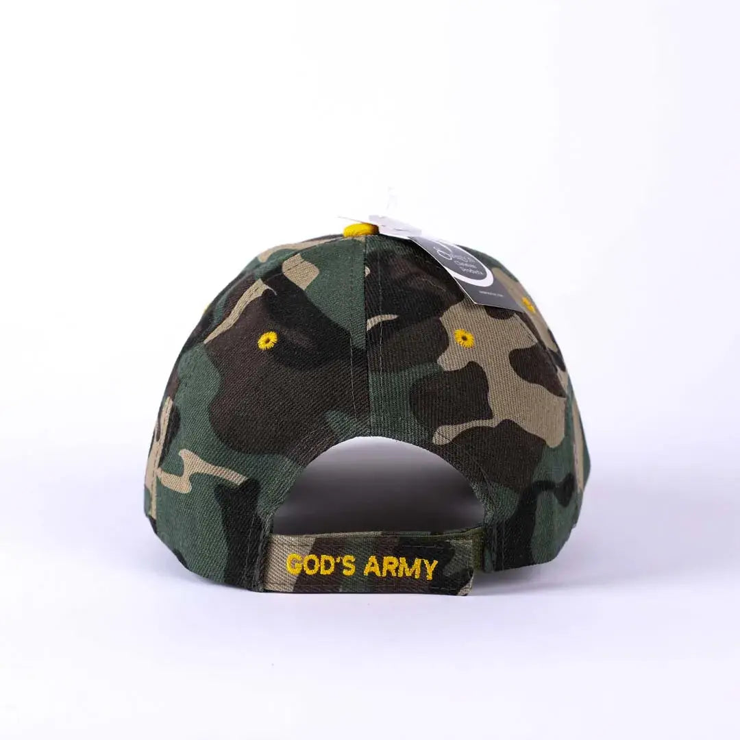 Hat - Camo - God's Army