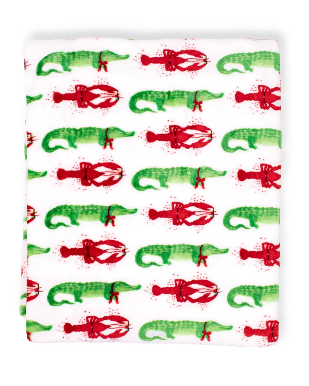 Cajun Christmas Throw   Multi    50x60