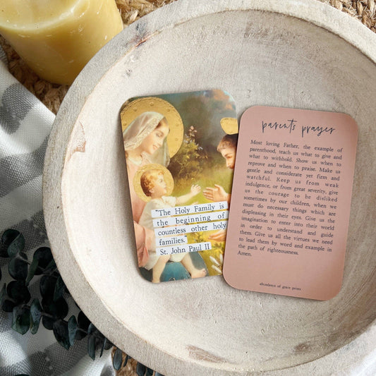 Parent's Prayer Prayer Card