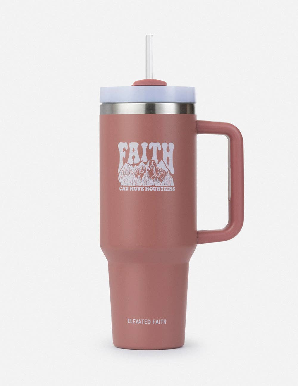 Faith Can Move Mountains 40 oz Tumbler
