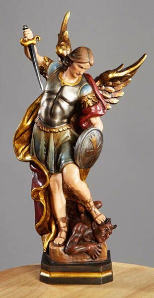 Saint Michael Statue 14"