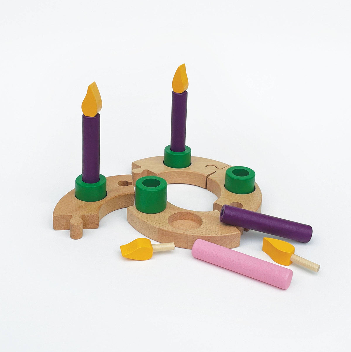 Advent Wreath for Building and Playing