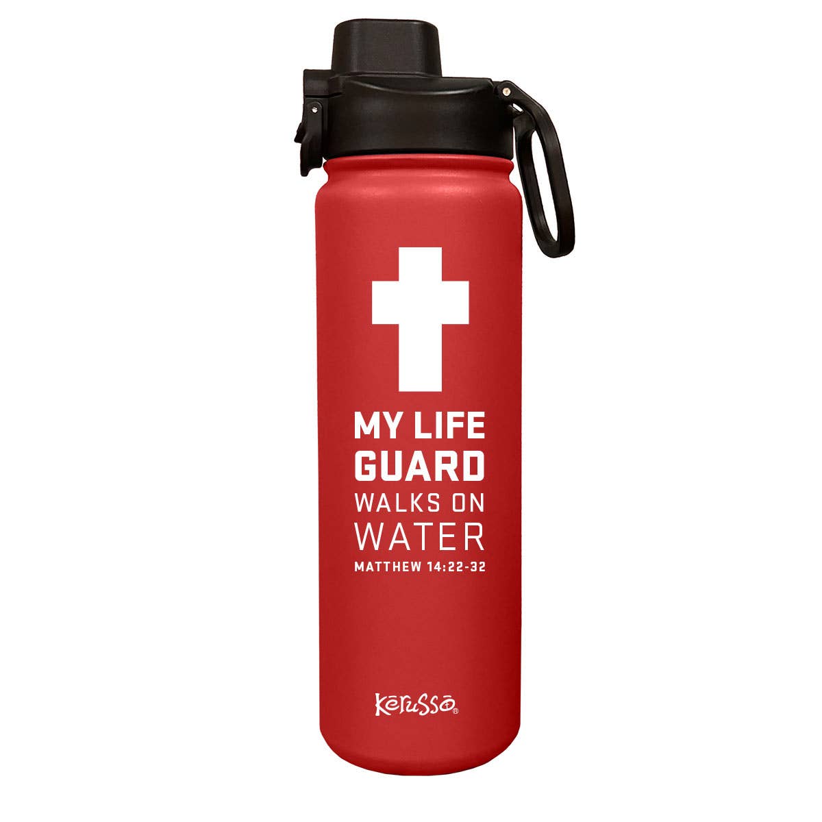 Kerusso 24 oz Stainless Steel Bottle Lifeguard