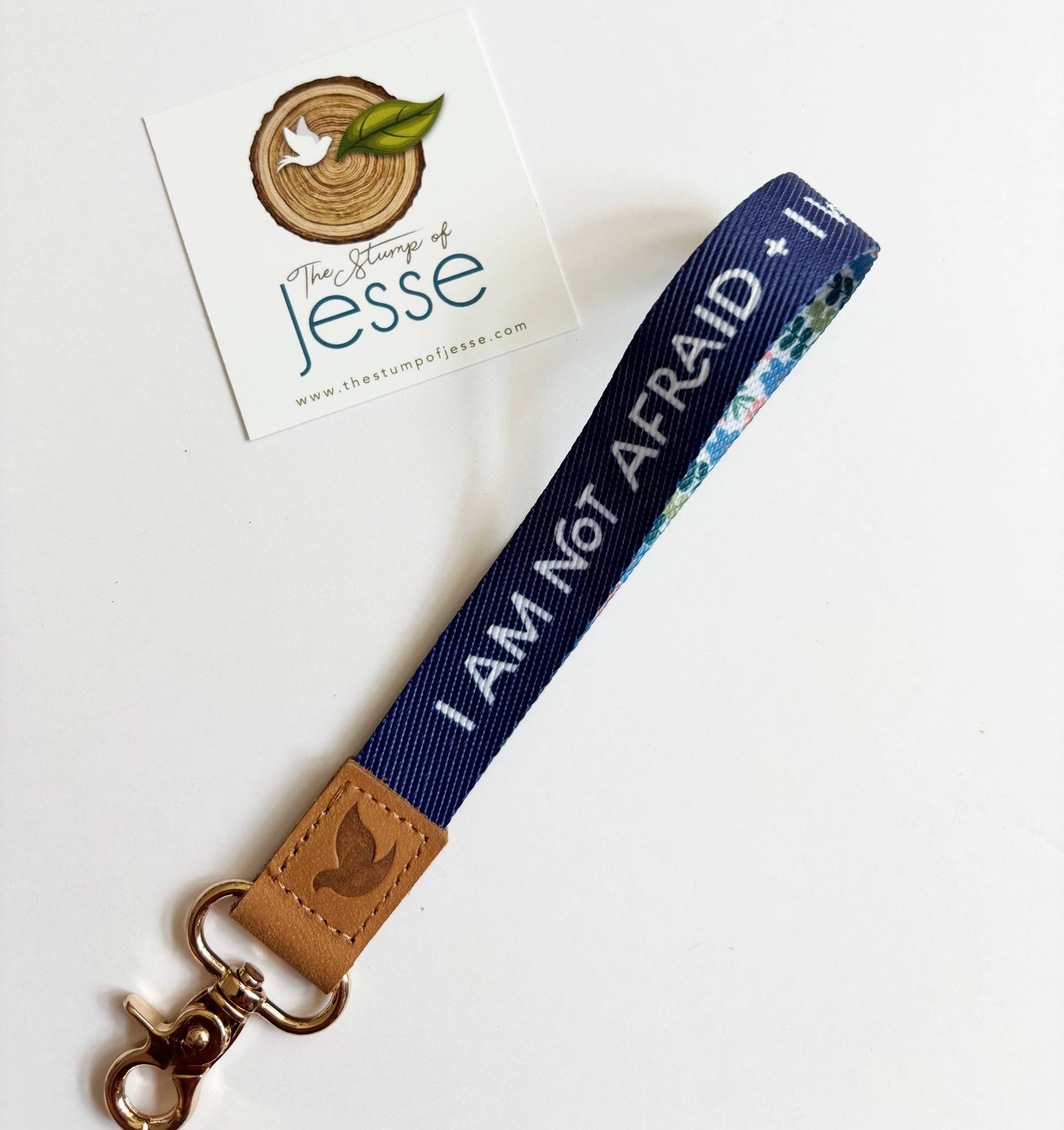 St. Joan of Arc wristlet keychain | Catholic gift | Catholic