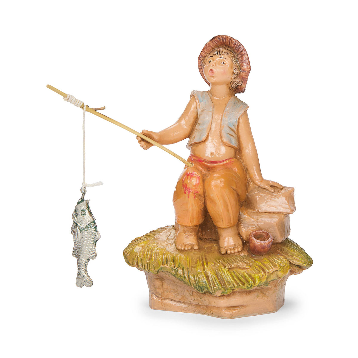 Fontanini 5" Scale Jada Boy Fishing Nativity Figure