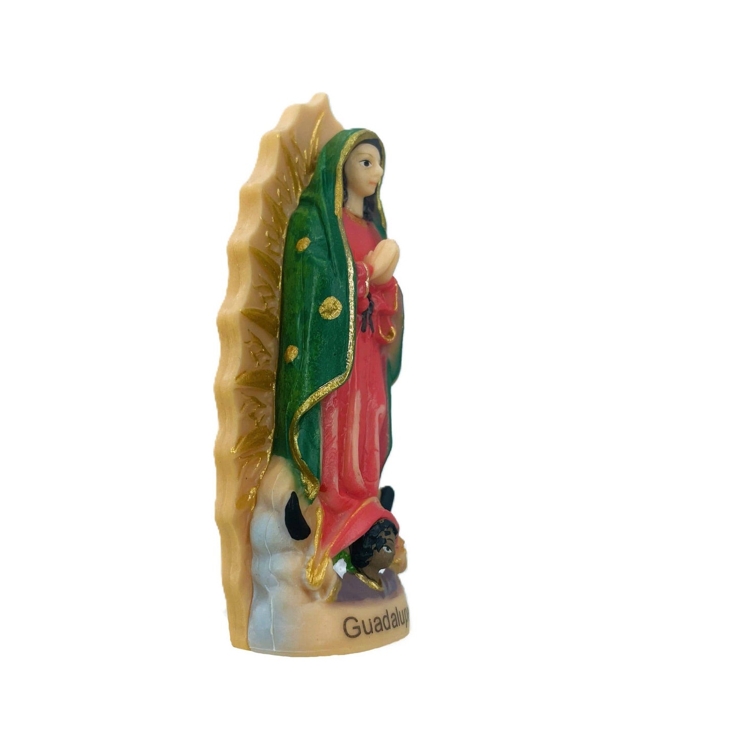 Our Lady of Guadalupe Statuette 3″