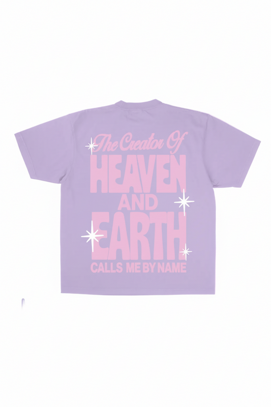 Heaven and Earth Violet Tee