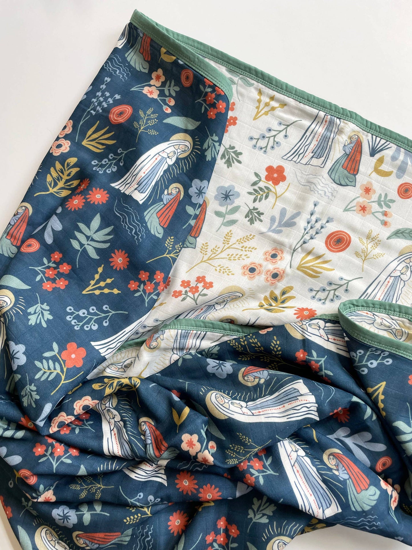 Our Lady of Lourdes & St. Bernadette Quilt