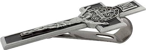 Black St. Benedict Visor Clip