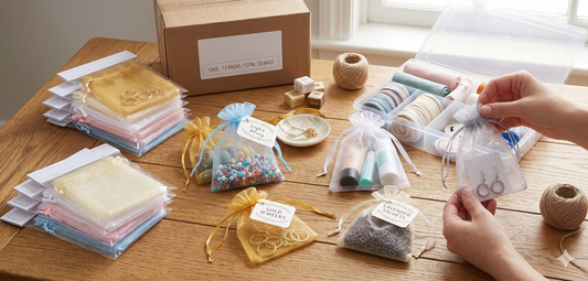 Elegant 3x4 in Organza Gift & Favor Bags